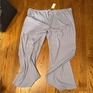 Abercrombie & Fitch Light Blue Lounge Pants